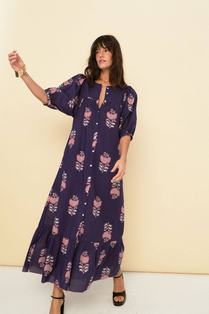 Sofia dress blue-Betina Roza