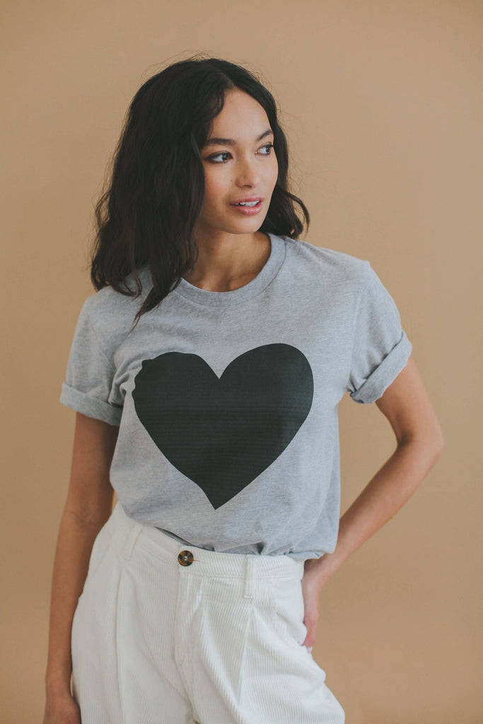 Big Heart T-Shirt-Betina Roza