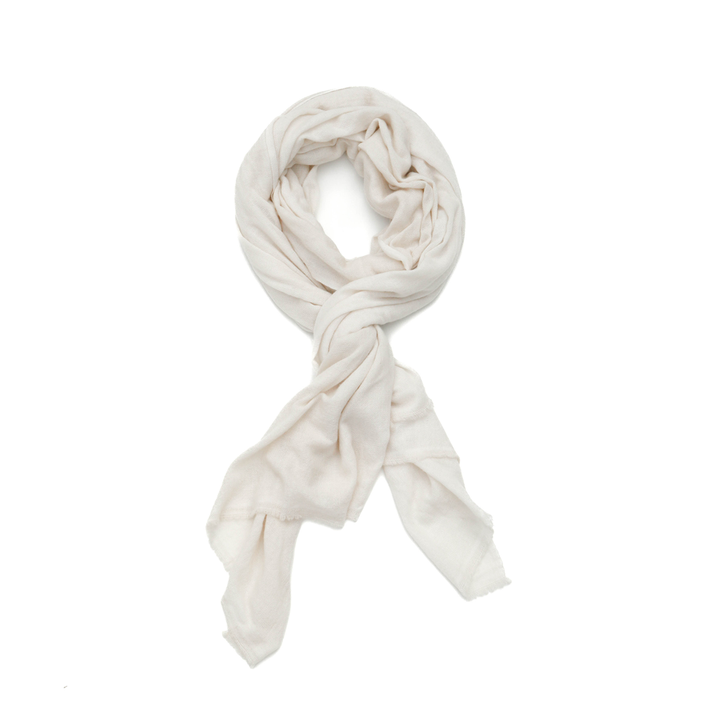 Sand 100% Cashmere Scarf-Betina Roza