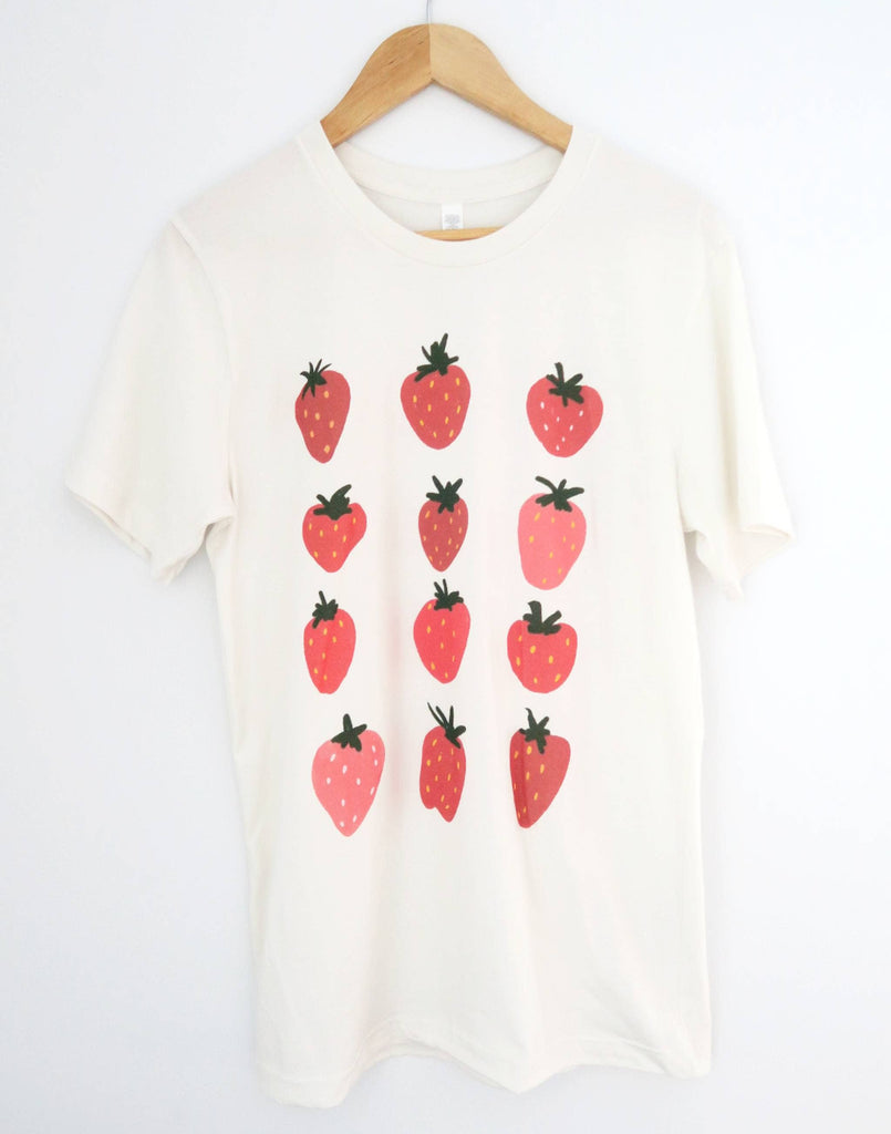 Strawberries T-Shirt-Betina Roza