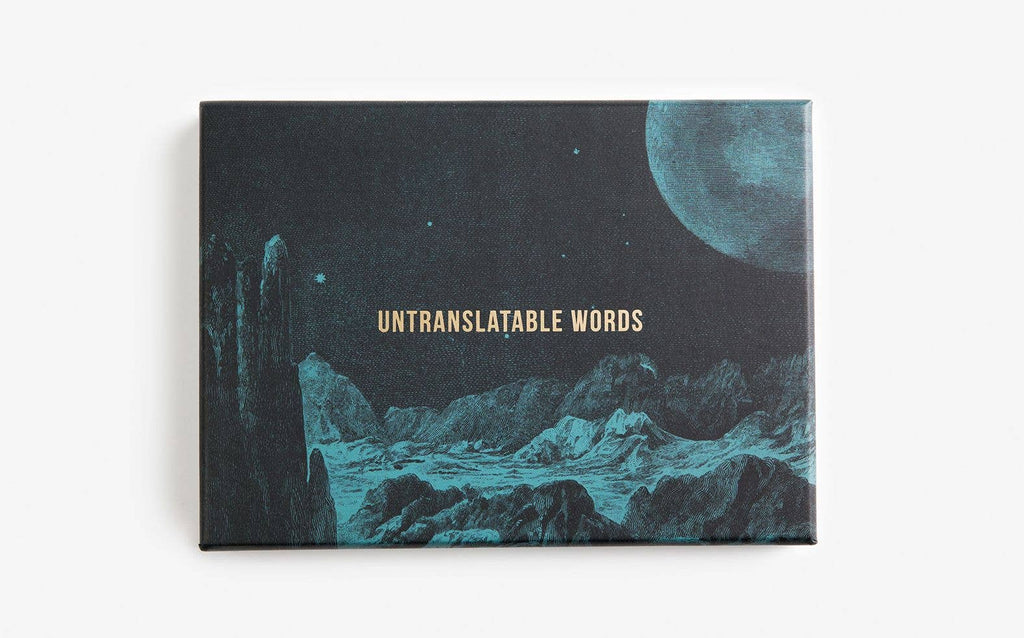Untranslatable Words Card Set-Betina Roza