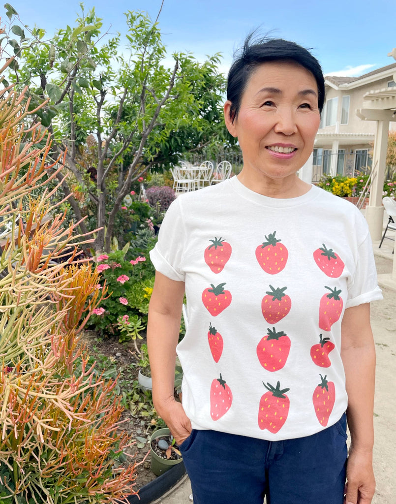 Strawberries T-Shirt-Betina Roza