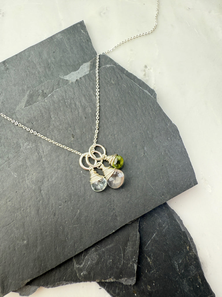 Birthstone Necklace // Build your own custom necklace!-Necklace-Betina Roza