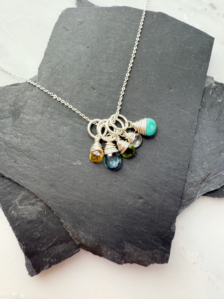 Birthstone Necklace // Build your own custom necklace!-Necklace-Betina Roza