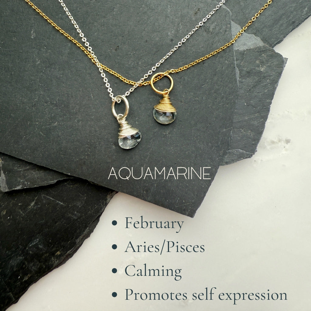 Birthstone Necklace // Build your own custom necklace!-Necklace-Betina Roza