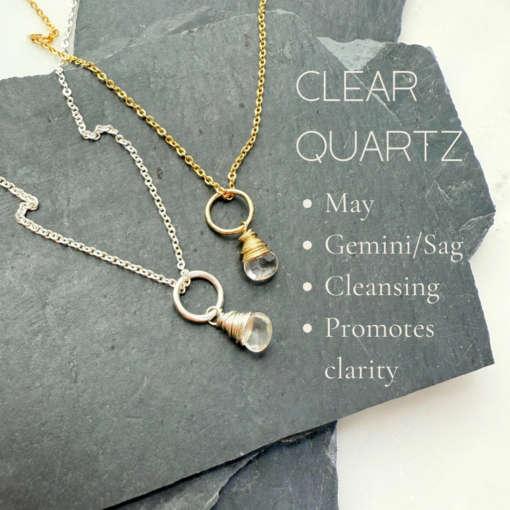 Birthstone Necklace // Build your own custom necklace!-Necklace-Betina Roza