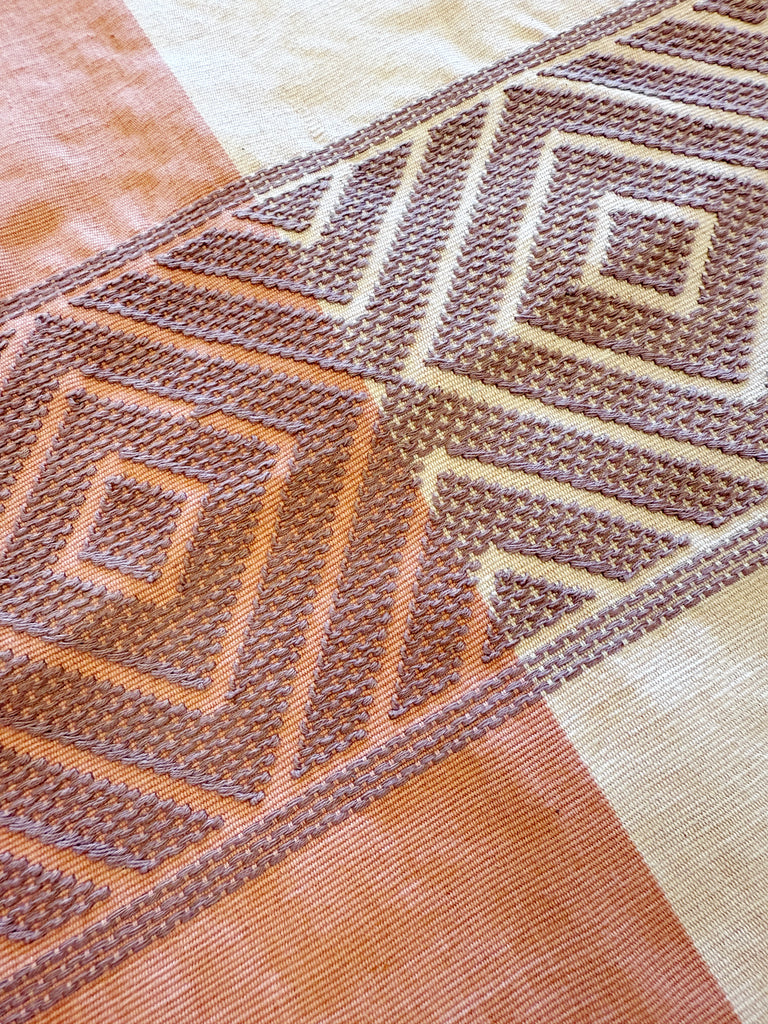 Embroidered Pillow Cover-Pillowcases & Shams-Betina Roza