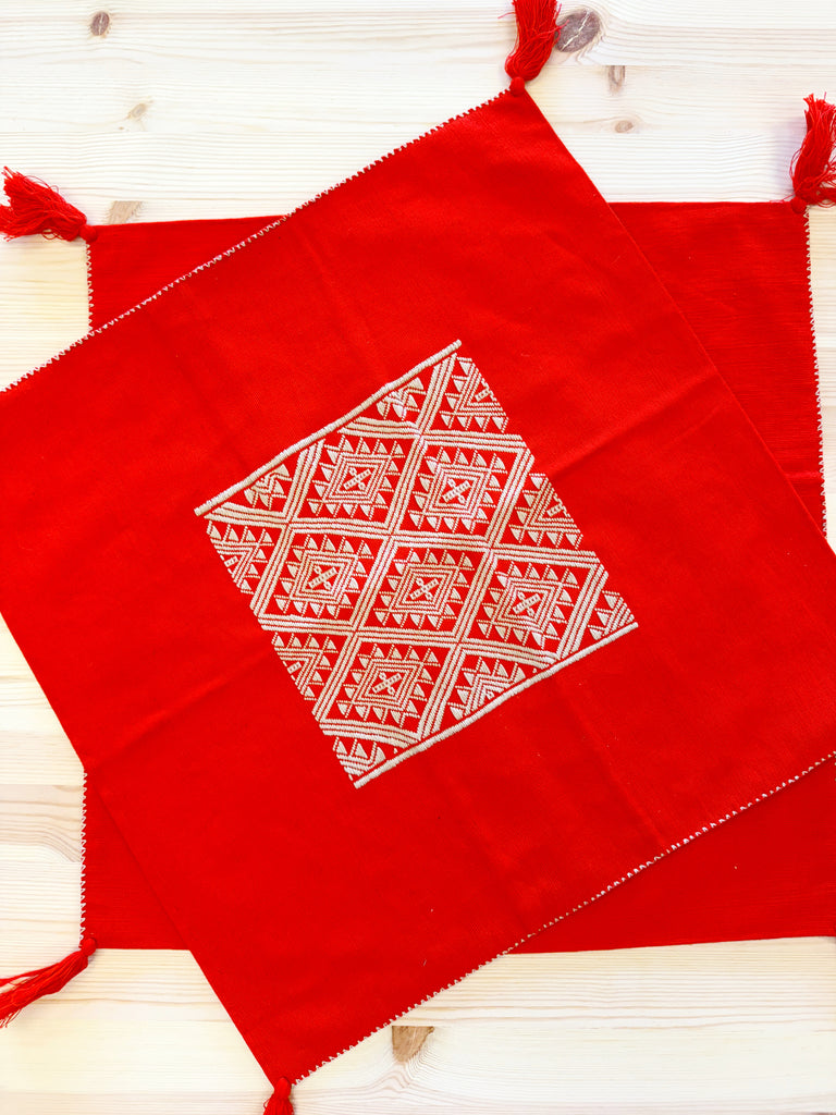 Embroidered Pillow Cover-Pillowcases & Shams-Betina Roza