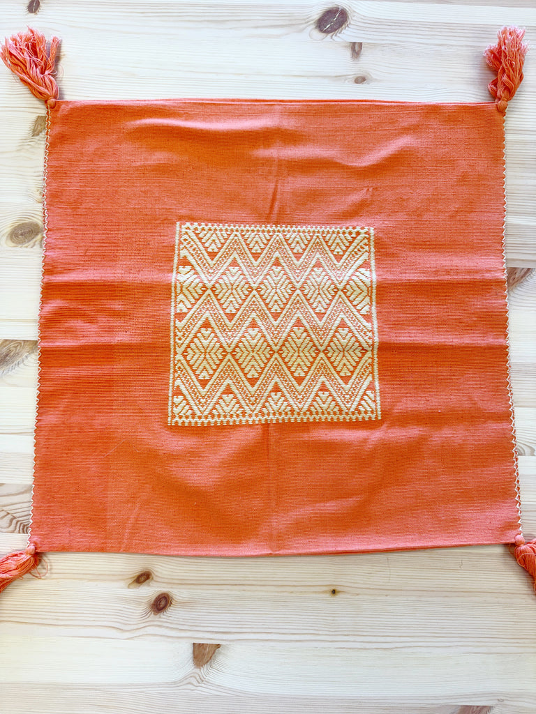 Embroidered Pillow Cover-Pillowcases & Shams-Betina Roza