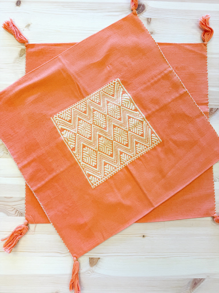 Embroidered Pillow Cover-Pillowcases & Shams-Betina Roza