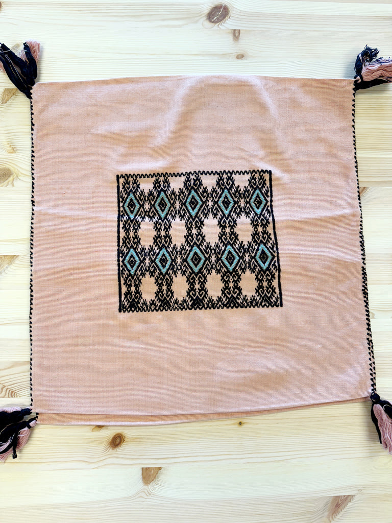 Embroidered Pillow Cover-Pillowcases & Shams-Betina Roza