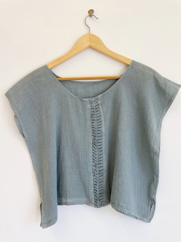 The Oaxaca Cotton Crop-Blouse-Betina Roza