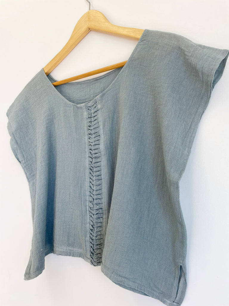 The Oaxaca Cotton Crop-Blouse-Betina Roza