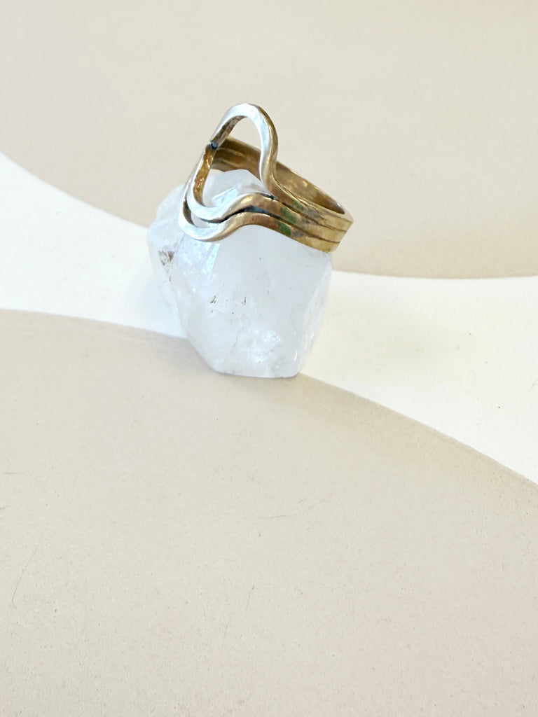 Oceanus Bronze Ring-Ring-Betina Roza