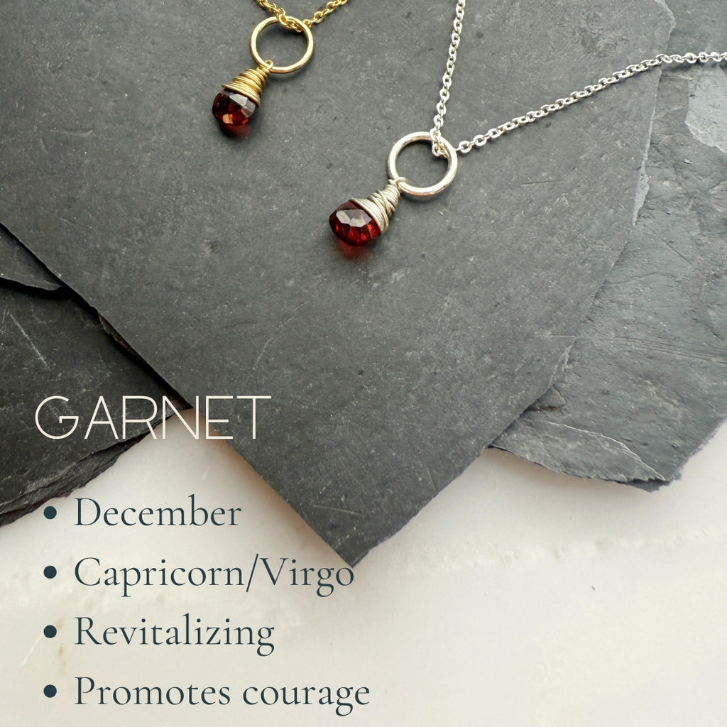 Birthstone Necklace // Build your own custom necklace!-Necklace-Betina Roza