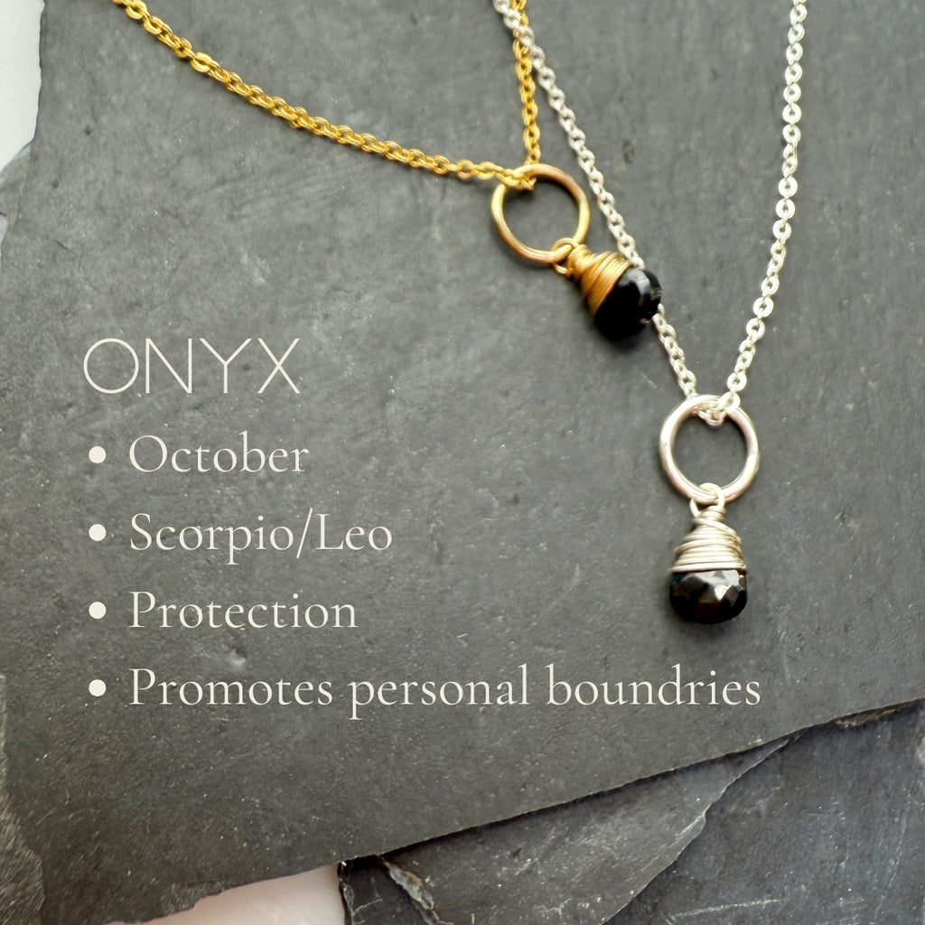 Birthstone Necklace // Build your own custom necklace!-Necklace-Betina Roza