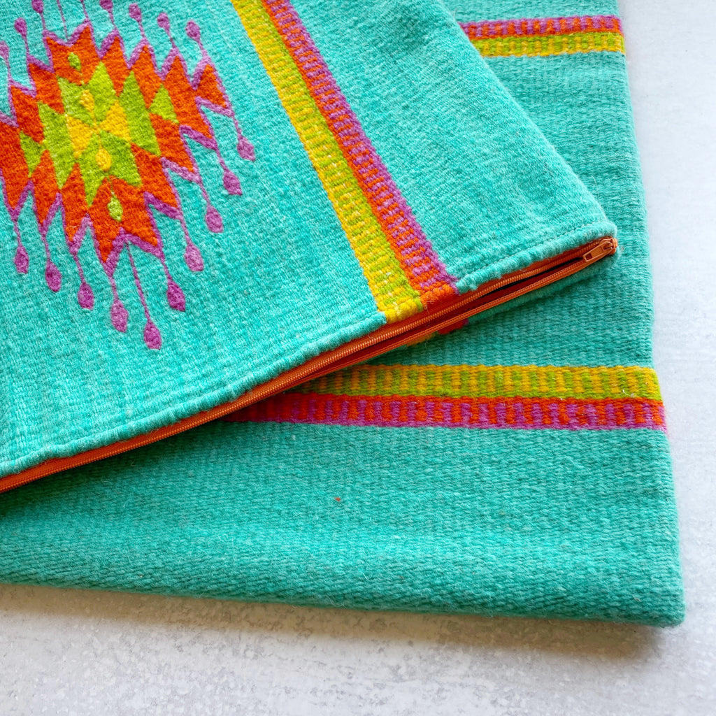 Oaxacan Wool Pillow Cover-Pillowcases & Shams-Betina Roza