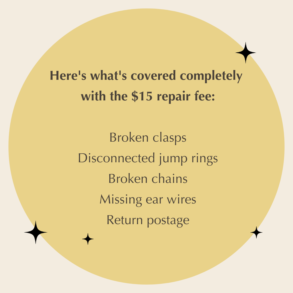 Jewelry Repair - Please read the description carefully!-Betina Roza