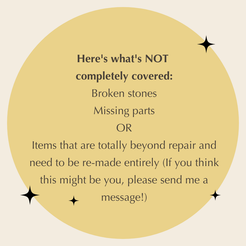 Jewelry Repair - Please read the description carefully!-Betina Roza