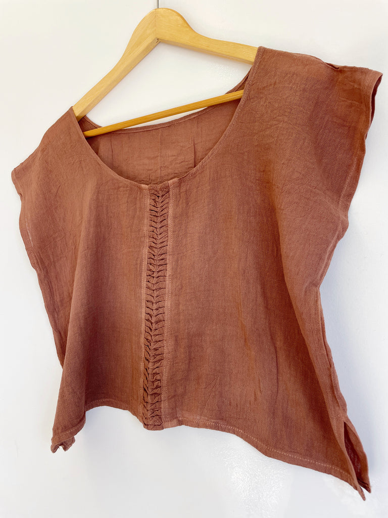 The Oaxaca Cotton Crop-Blouse-Betina Roza