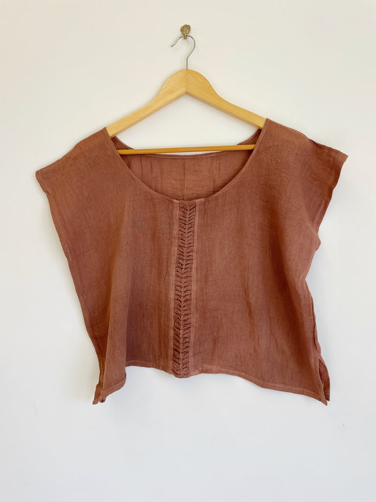 The Oaxaca Cotton Crop-Blouse-Betina Roza