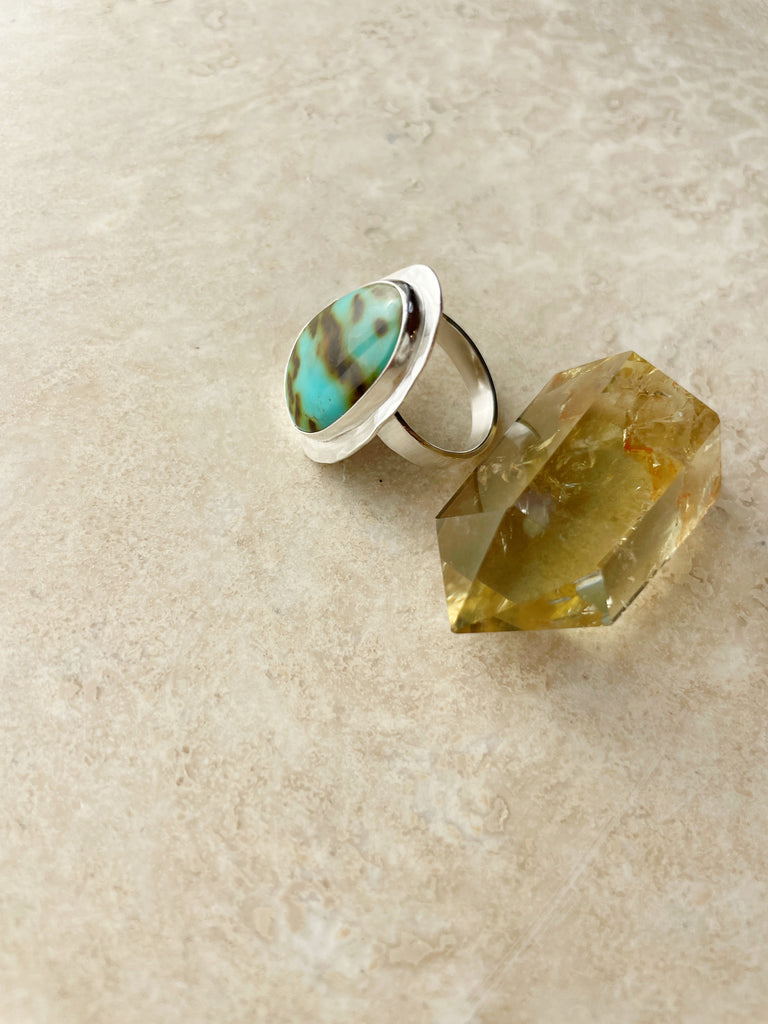 Tiger Turquoise Ring-Ring-Betina Roza