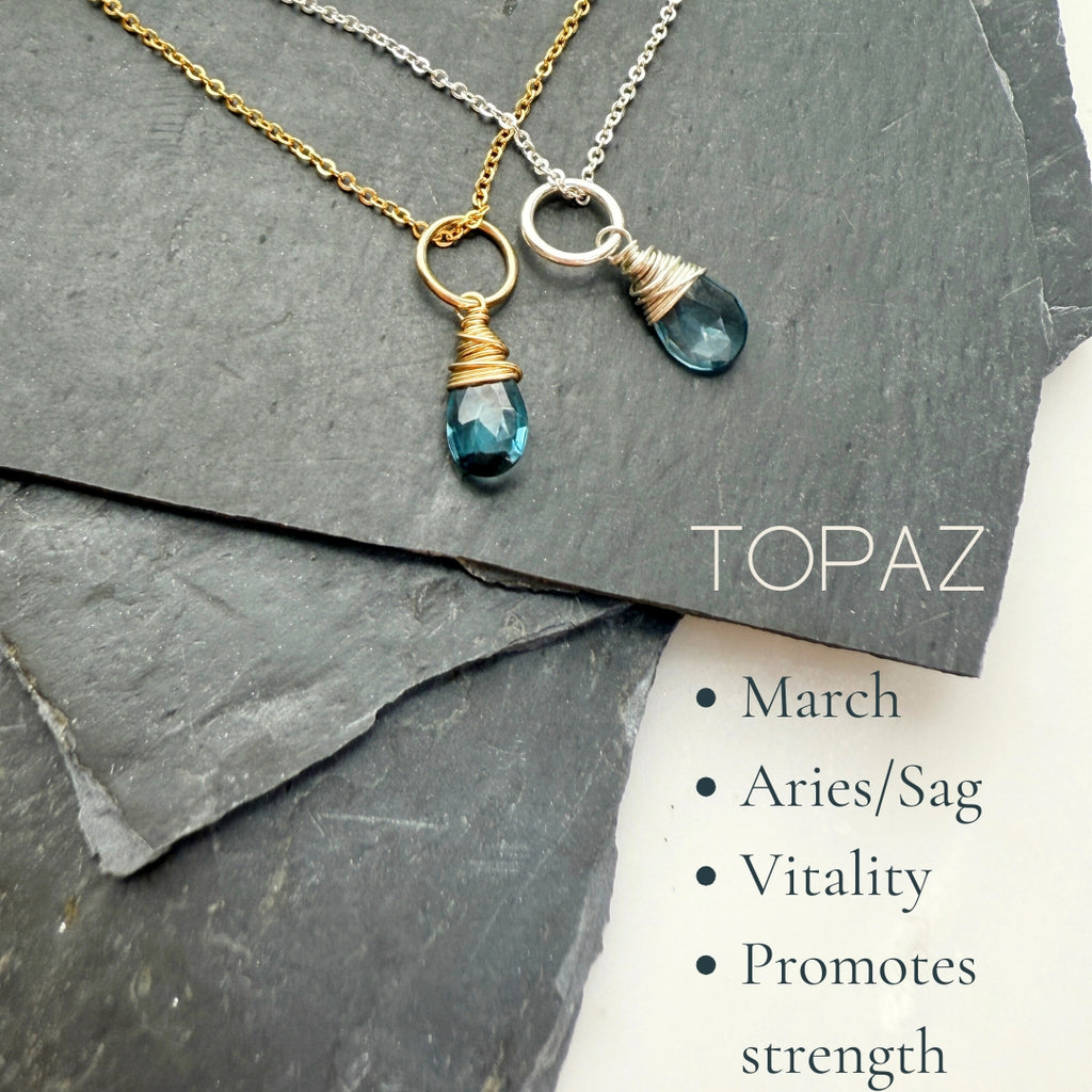 Birthstone Necklace // Build your own custom necklace!-Necklace-Betina Roza