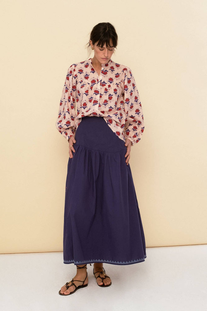 Vanessa blouse peach-Betina Roza