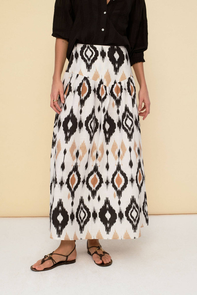 Skirt Ecru-Betina Roza