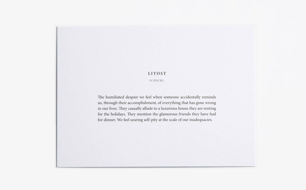 Untranslatable Words Card Set-Betina Roza