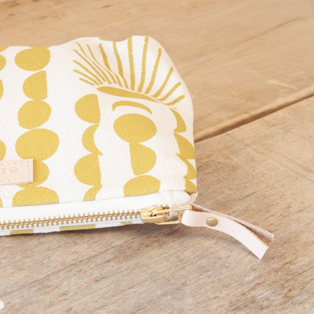 SUN + MOON LAURA BAG in OCHRE-Betina Roza