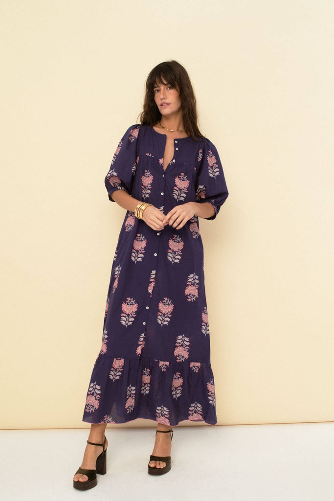 Sofia dress blue-Betina Roza