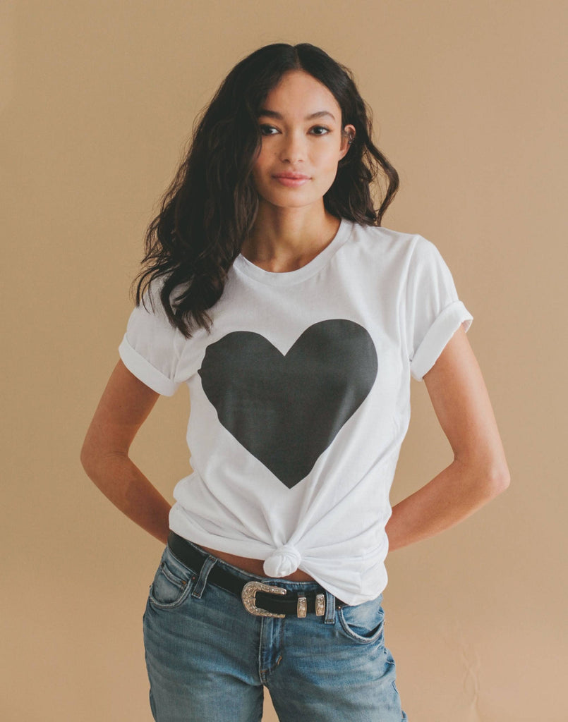 Big Heart T-Shirt-Betina Roza