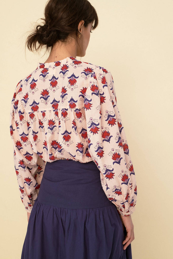 Vanessa blouse peach-Betina Roza