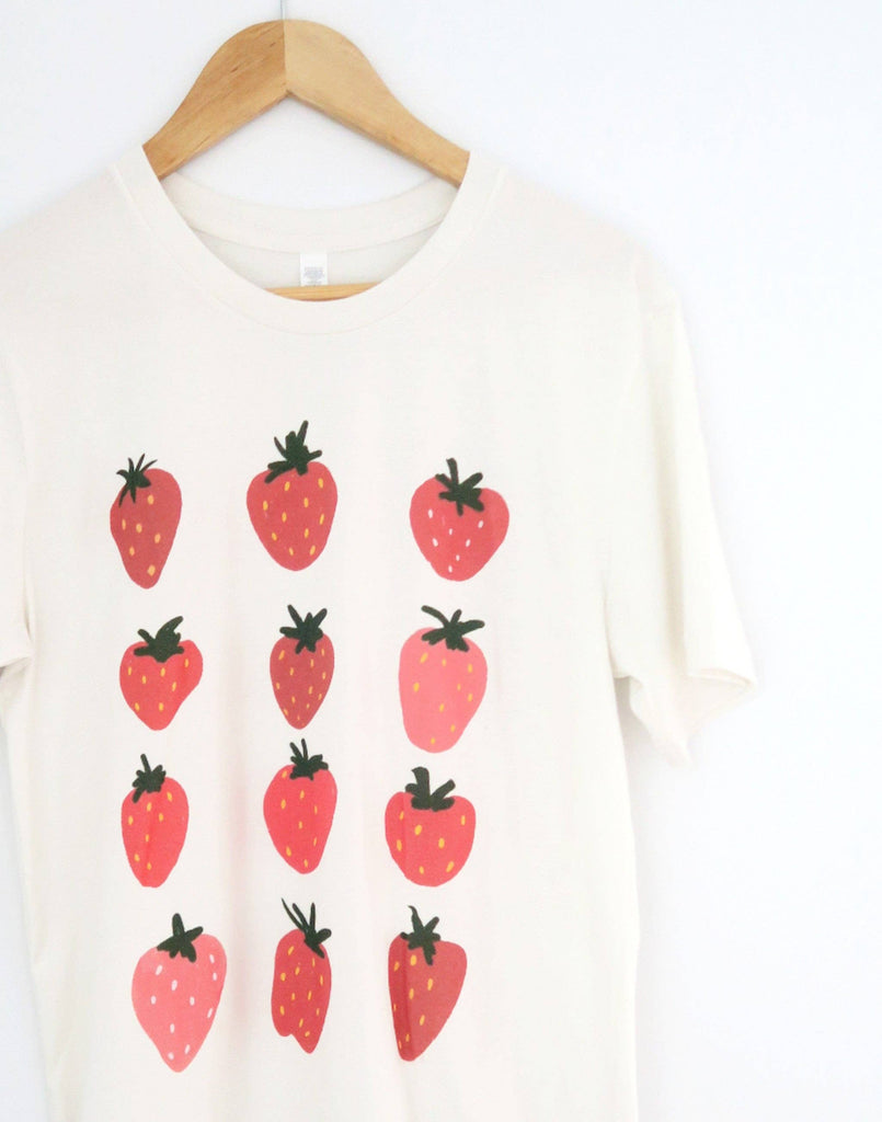 Strawberries T-Shirt-Betina Roza