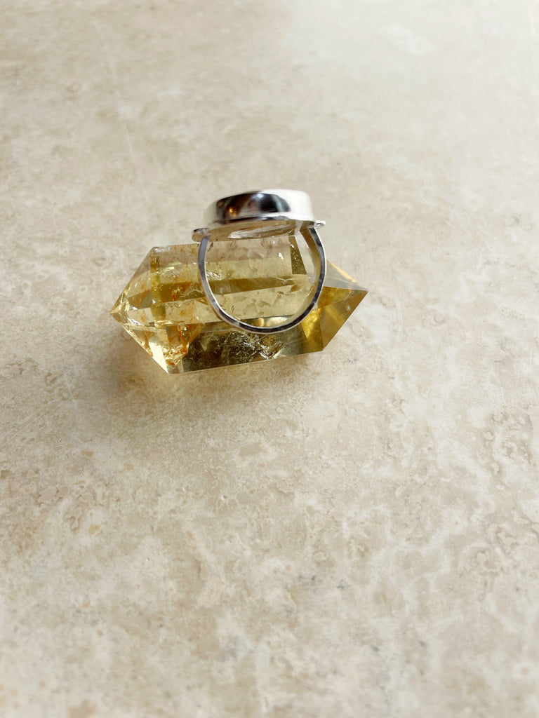 Rutilated Quartz Ring-Ring-Betina Roza