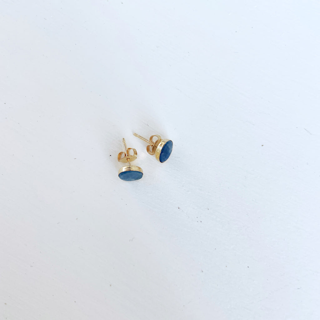 Kyanite Studs-Earrings-Betina Roza